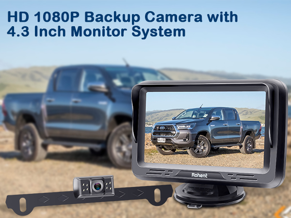 backup camera license plate