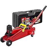 BIG RED T820014S Torin Hydraulic Trolley Service/Floor Jack with Blow Mold Carrying Storage Case,...