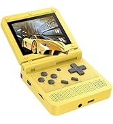 Goolrc Handheld Game Console 3-inch IPS Screen Open Flip Handheld Console with 16G TF Card Built ...