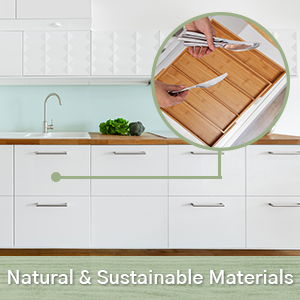 wooden drawer organizer bamboo drawer organizer kitchen bamboo flatware organizer bamboo silverware