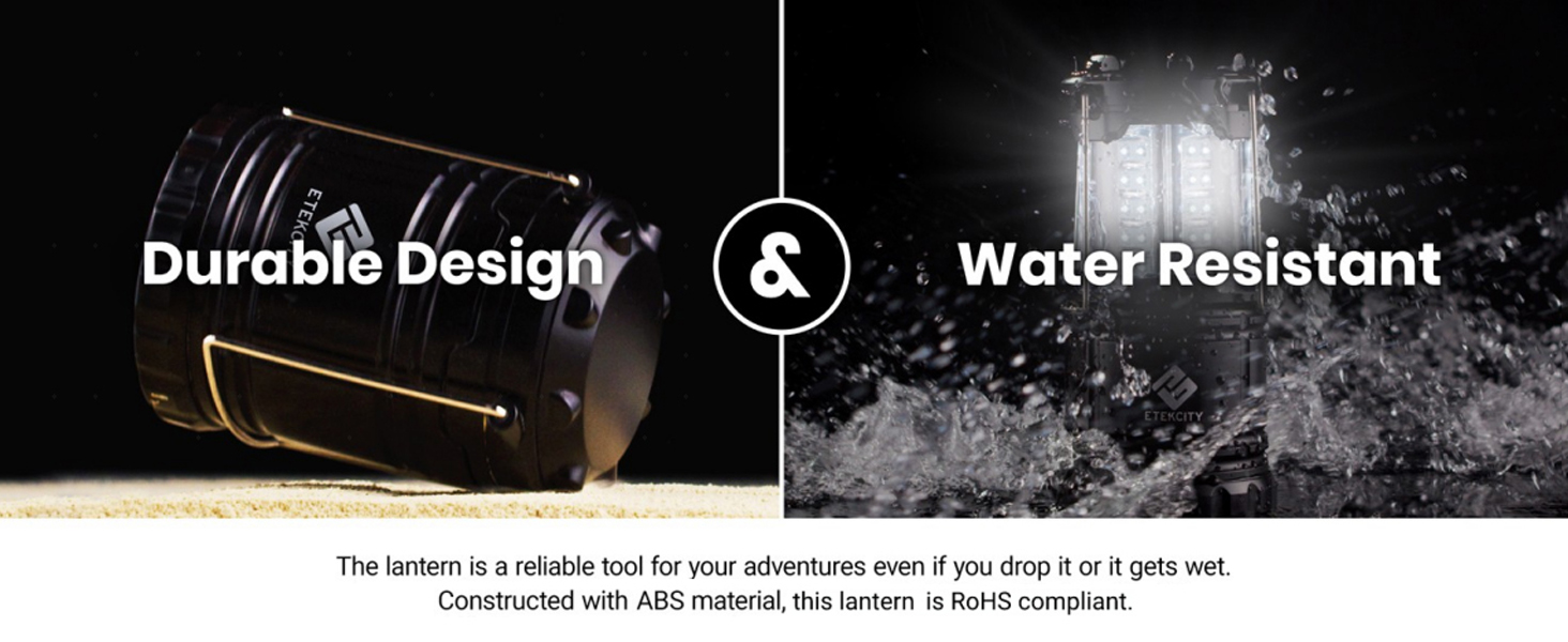 Durable Design &amp; Water Resistant