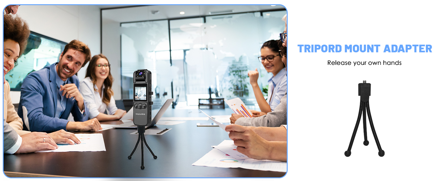 Mini Camera with tripoprd mount adapter