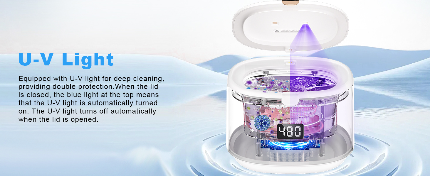 VIVIZEN Sonic Dental Cleaning Machine for Dentures