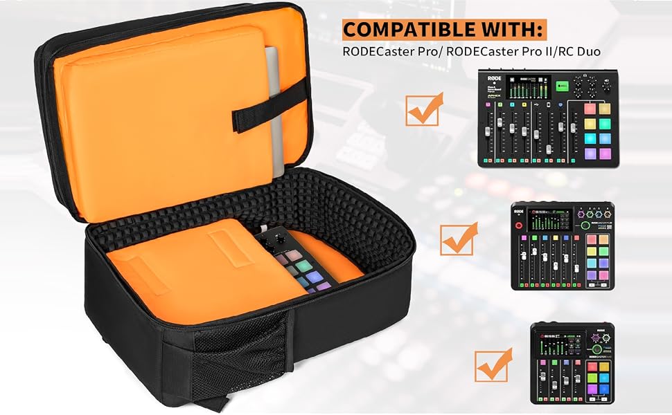 DJ Mixer Travel Backpack
