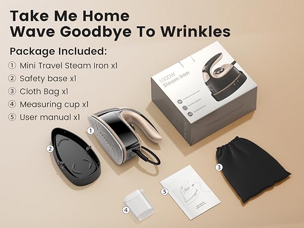 travel iron mini with steam