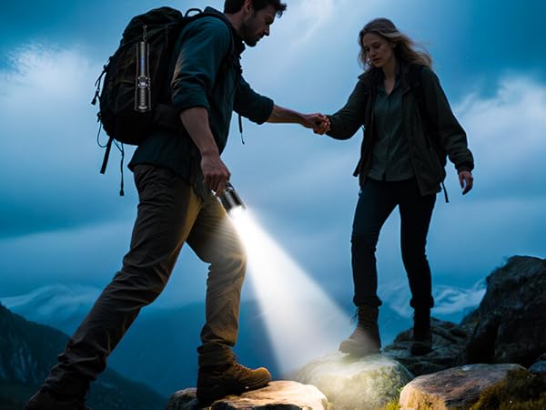 Flashlights High Lumens Rechargeable