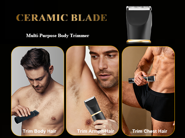 facial hair trimmer for men