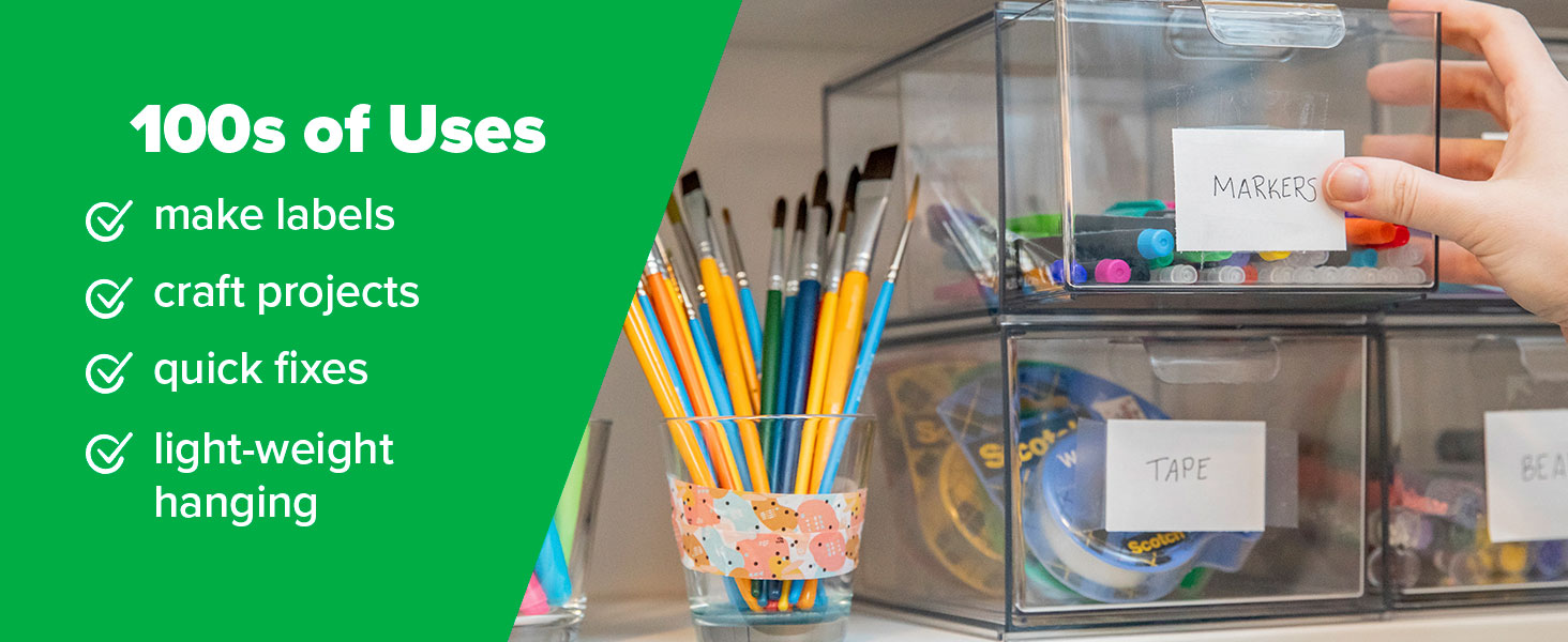 Scotch Magic Tape has 100s of Uses