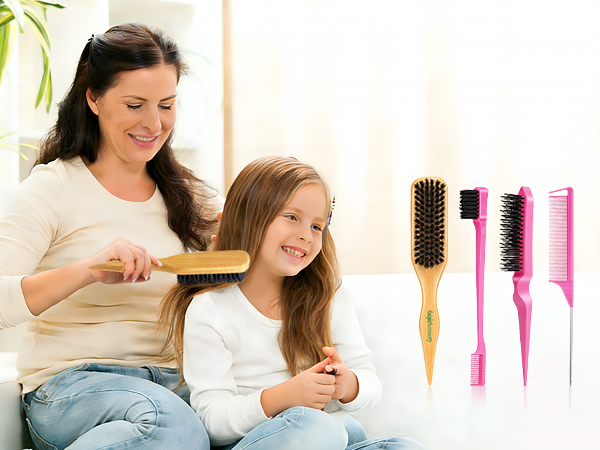 boar bristle hair brush