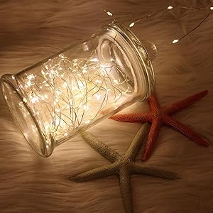 Battery operated fairy lights with remote
