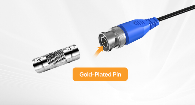 Solid Nickel-Plated BNC Couplers