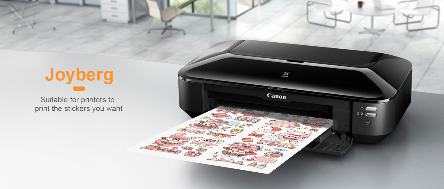 Printable Sticker Paper for Inkjet Printer