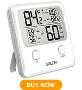 baldr humidity meter - digital humidity sensor room thermometer indoor accurate hygrometer therm