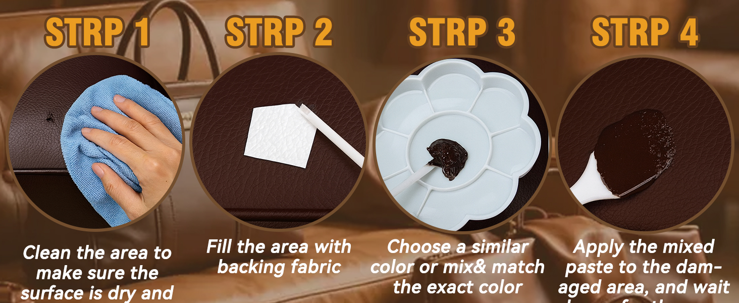 Leather Repair Kit for Furniture