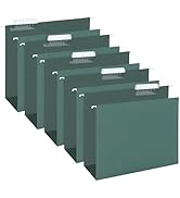HERKKA Extra Capacity Hanging File Folders, 30 Pack Reinforced Hang Folders with Heavy Duty 3 Inc...