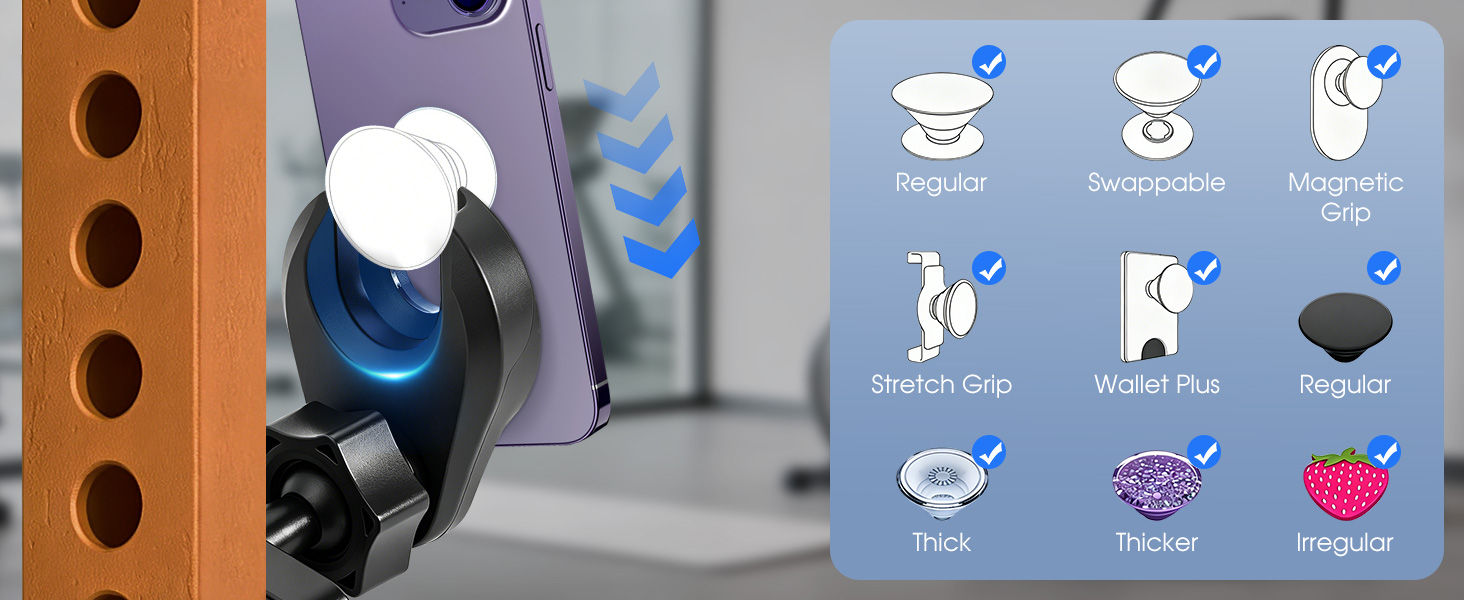Mount for Pop Socket