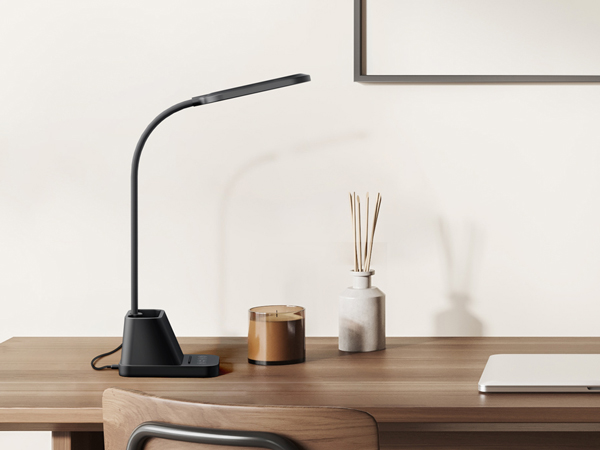 desk lamp with usb charging port