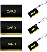 Anweller RFID Cards for Smart Locks, 13.56MHz, 6 Pack (3 Large + 3 Small)