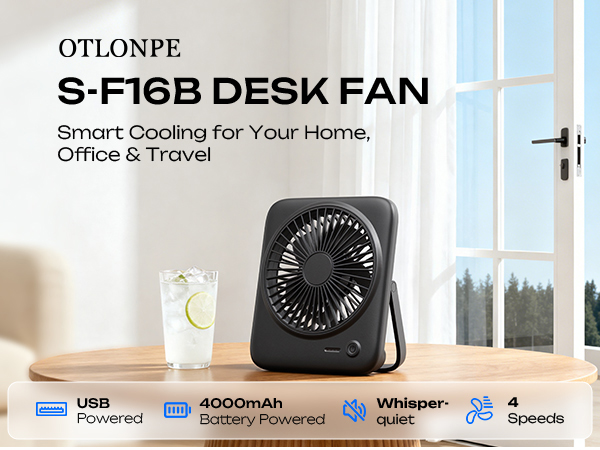 small desk fan