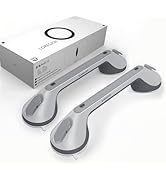 LORESJOY Shower Handles for Elderly Suction, Grab Bars for Bathtubs and Showers, Shower Bars Safe...