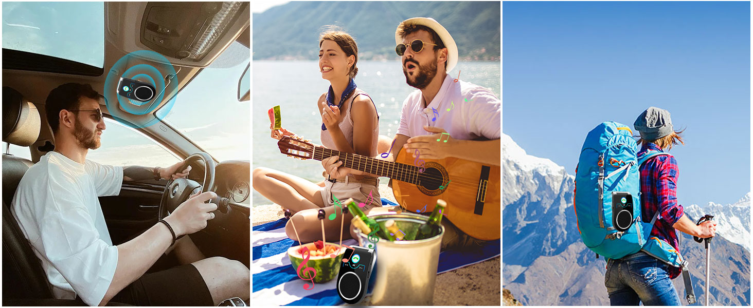 Bluetooth Car Speaker for Cell Phone