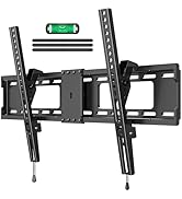 ELIVED Tilting TV Wall Mount for Most 37"-85" TVs Up to 132 lbs, Low Profile Tilt Mount Fits 24"/...