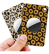 2 Pack Ultra Thin Wallet Holder Card Case for Apple AirTag, Lightweight GPS Tracker Cover for Wal...