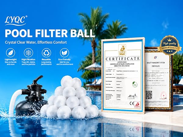 pool filter ball