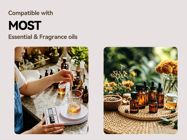 waterless essential oil diffuser scent aromatherapy car room hotel bedroom mini cordless portable 
