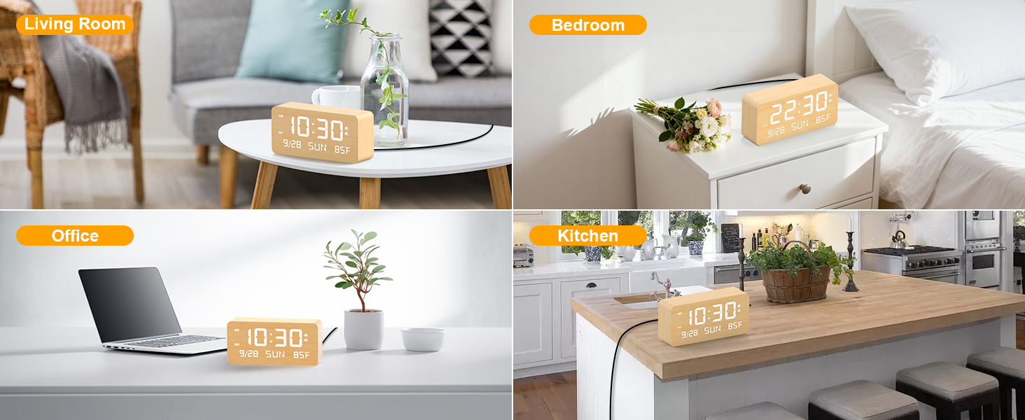clock for bedroom