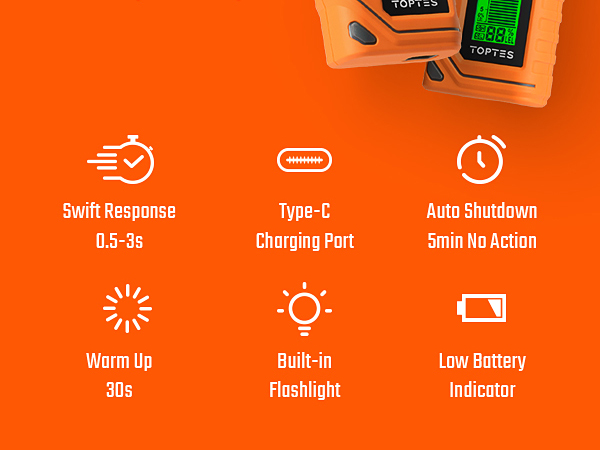 TopTes PT760 Natural Gas Detector