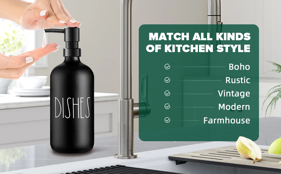 dish soap dispenser for kitchen sink