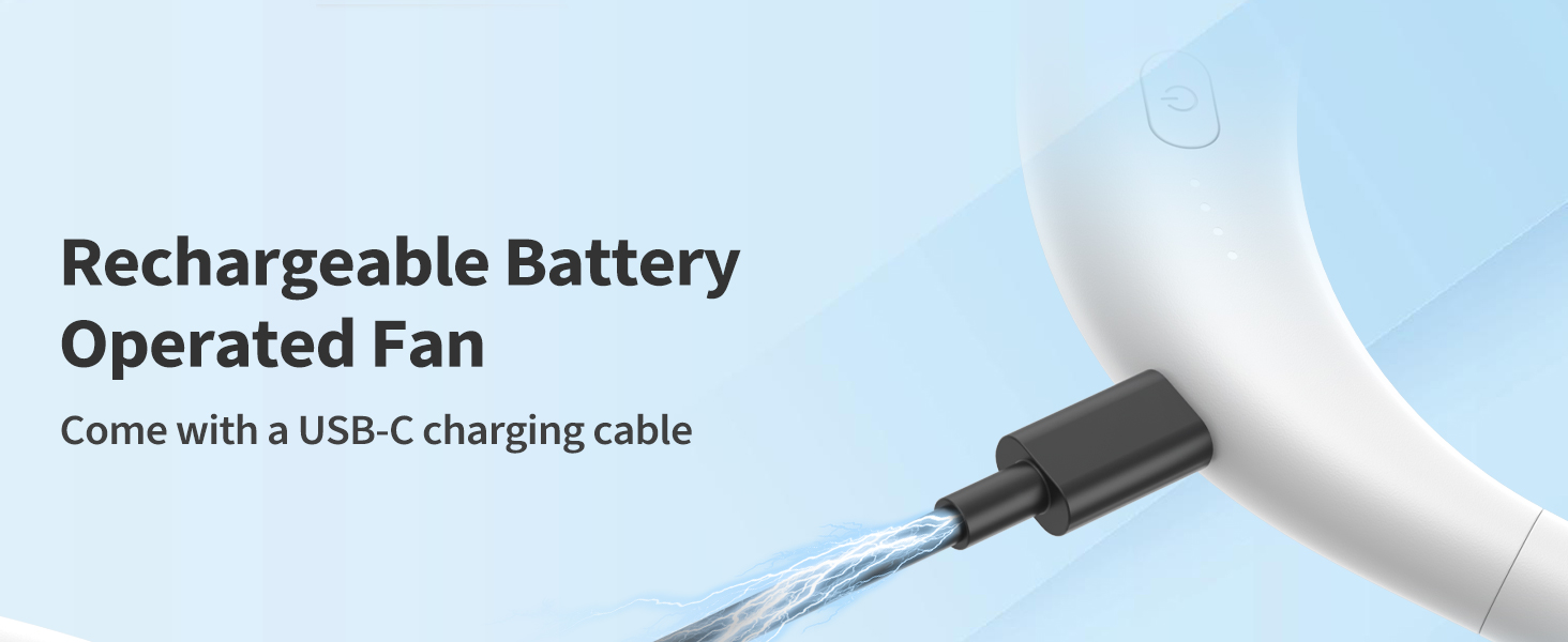 neck fans portable rechargeable
