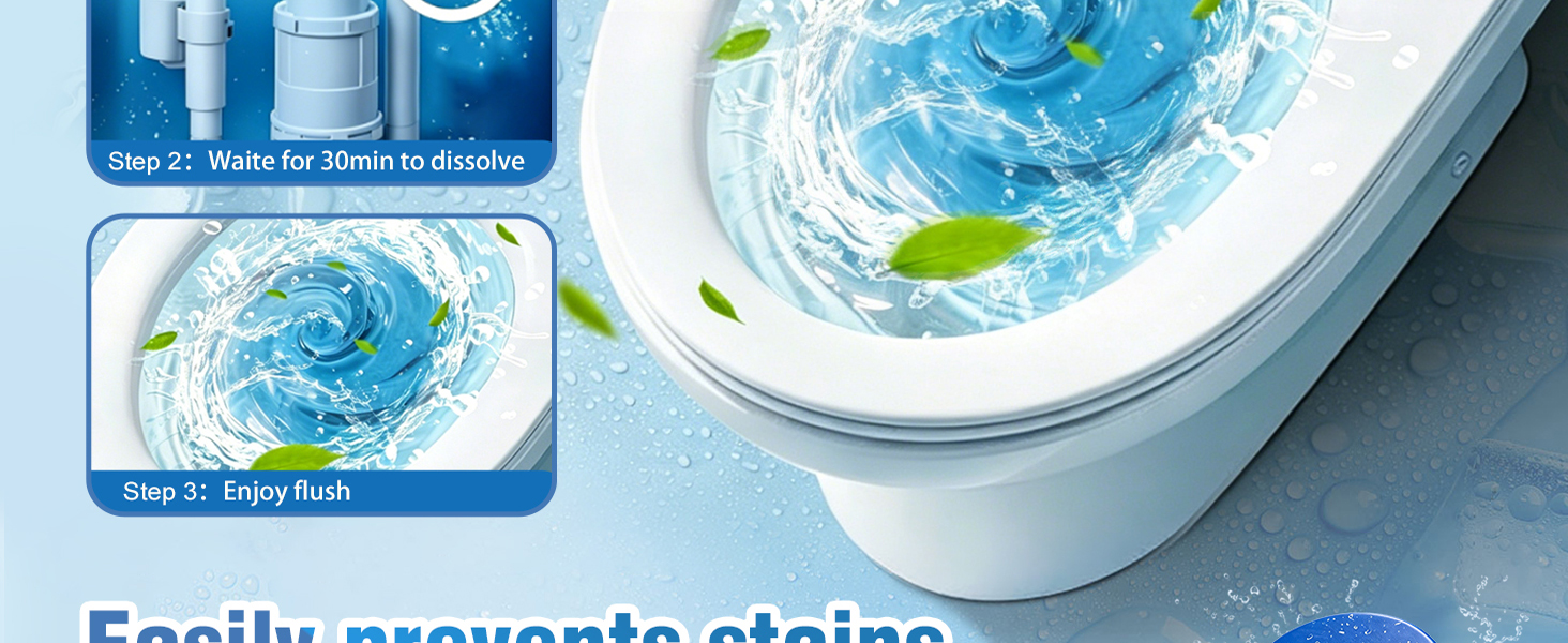Toilet Bowl Cleaner Tablets for Tank