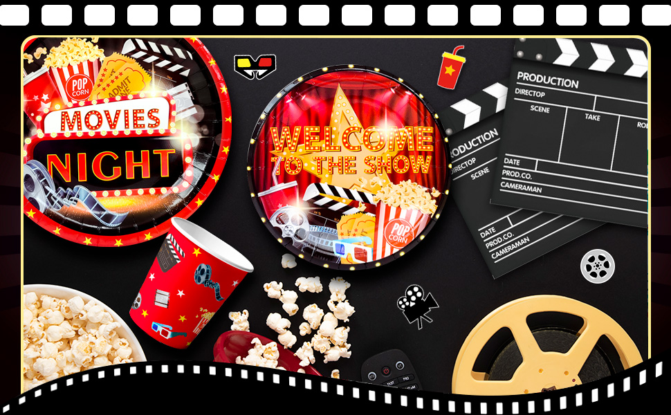 movie night decorations