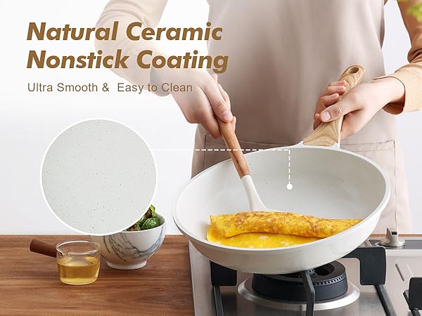details of the nonstick surface