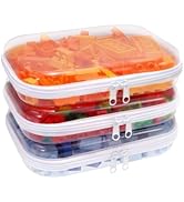 Clear Hard Plastic Zipper Case,Transparent Double Zippers Hard Pouch with 3pcs,Portable Travel Or...