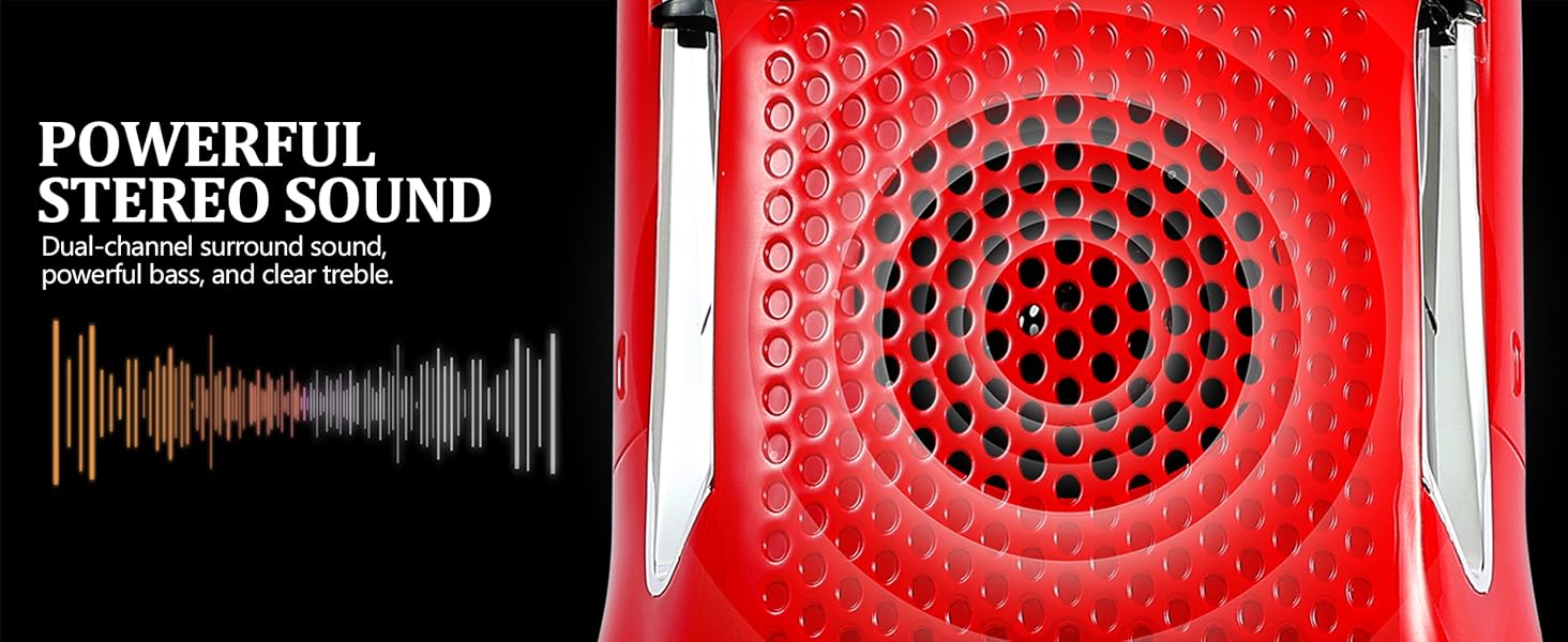 Powerful Stereo Sound