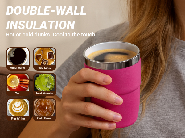 stackable espresso cups