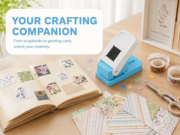 Postage Stamp Shape Craft Punch