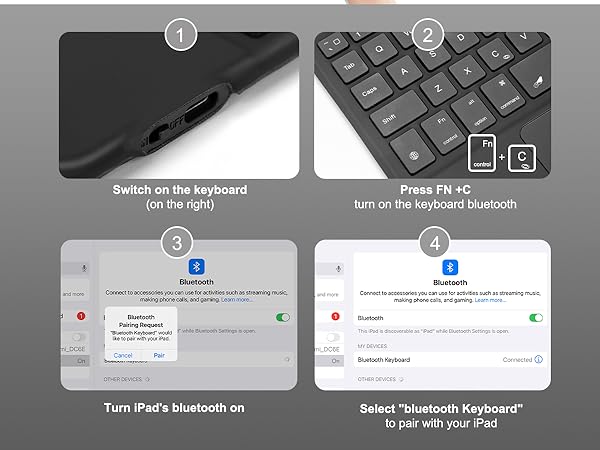 ipad mini 7th generation case keyboard