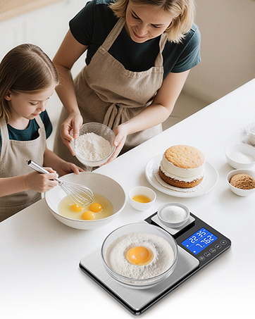 Dual kitchen Scale