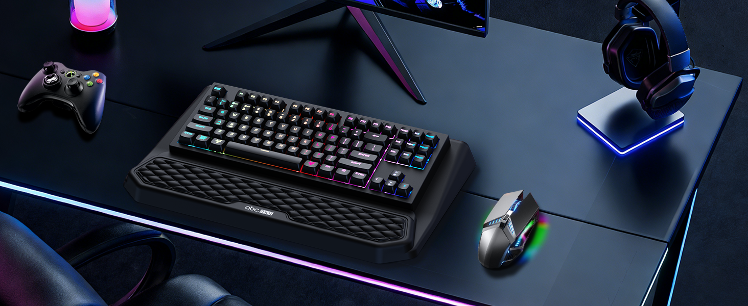 ergonomic keyboard pad