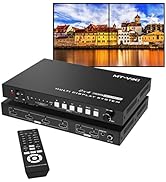 MT-VIKI 4K@30Hz Video Wall Controller 2X2, Point-to-Point TV Wall Controller Support Resolution U...