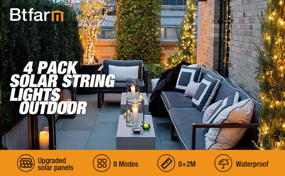 solar string lights outdoor