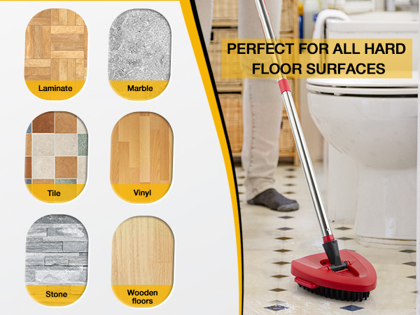 PERFECT FOR ALL HARD FLOOR SURFACES