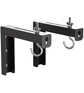 suptek Universal Projector Screen Wall Mount L-Brackets Wall Hanging Mount 6 inch Adjustable Exte...