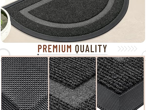 OLANLY Front Door Mat Outdoor Entrance