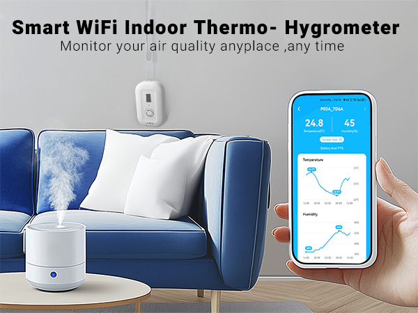 Temperature Humidity Sensor with APP