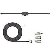 Bingfu FM Radio Antenna FM Dipole Antenna FM Antenna for Stereo Receiver Indoor Pioneer Onkyo Yam...